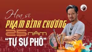 Họa sĩ Phạm Bình Chương: 25 năm "tự sự phố"   
