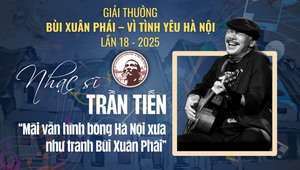 Nhạc sĩ Trần Tiến - Giải thưởng Lớn Vì tình yêu Hà Nội: "Mãi vẫn hình bóng Hà Nội xưa như tranh Bùi Xuân Phái"