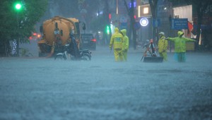 Ứng phó bão số 11: Hà Nội kích hoạt các biện pháp tiêu thoát nước, phòng chống úng ngập 