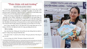 Nhà văn Nguyễn Hữu Quỳnh Hương: Môi trường và hạnh phúc của các em nhỏ