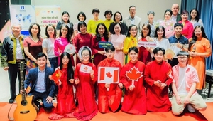 Lan tỏa lòng yêu nước và giá trị văn hóa Việt Nam tại Canada