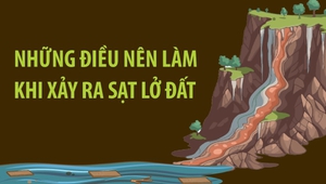 Những điều nên làm để phòng, tránh sạt lở đất
