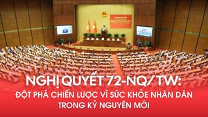 Nghị quyết 72-NQ/TW: Đột phá chiến lược vì sức khỏe Nhân dân trong kỷ nguyên mới