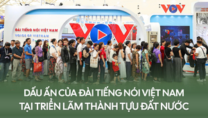 Dấu ấn của Đài Tiếng nói Việt Nam tại Triển lãm thành tựu đất nước