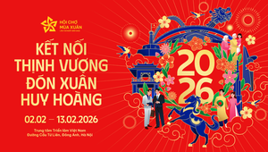 Hội chợ Mùa Xuân 2026: Lan tỏa giá trị hàng Việt và bản sắc Tết truyền thống