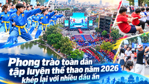 Phong trào toàn dân tập luyện thể thao năm 2026 khép lại với nhiều dấu ấn
