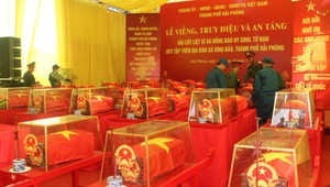 Lễ truy điệu, an táng hài cốt liệt sĩ tại Hải Phòng, Cần Thơ và Tuyên Quang