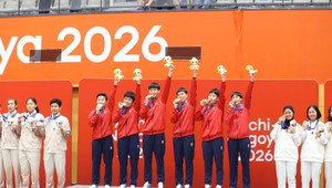 Bảng tổng sắp huy chương ASIAD 2026 chung cuộc