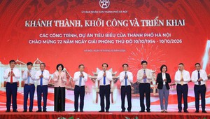 Hà Nội khánh thành, khởi công 18 công trình, dự án tiêu biểu chào mừng Ngày Giải phóng Thủ đô