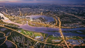 Từ sông Hồng mở không gian phát triển mới cho Thủ đô