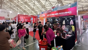 Pickleball 'đổ bộ' Hội chợ Mùa Xuân 2026: Khi thể thao hiện đại hòa nhịp không khí Tết truyền thống