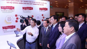 Hà Nội khai trương nền tảng Điều hành tập trung của Đoàn đại biểu Quốc hội và HĐND