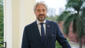 Giám đốc Viện Pháp tại Việt Nam, ông Eric Soulier: "Pháp muốn lan tỏa các tài năng sáng tạo tại Việt Nam"