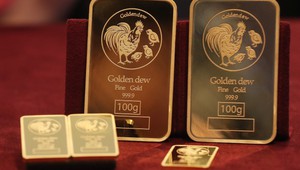 Giá vàng thế giới tiếp tục đà giảm