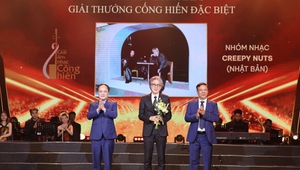 Giải thưởng Cống hiến mang khát vọng vươn tầm quốc tế