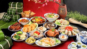 Mâm cơm Giỗ Tổ Hùng Vương - nét đẹp về triết lý nhân sinh
