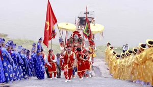 Hội tụ sắc màu văn hóa tại Lễ hội Đền Tam Giang Đất Tổ