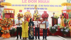 Công nhận Lễ hội truyền thống Chùa Ông là Di sản văn hóa phi vật thể quốc gia