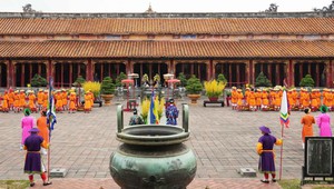 Tái hiện Lễ “Cung tiến kỳ hoa dị thảo” trong Đại Nội Huế