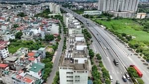 Cận cảnh khu tái định cư phục vụ các dự án xây dựng cầu vượt sông Hồng