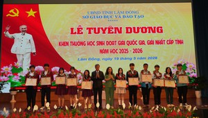 Biểu dương nhiều điển hình tiêu biểu trong ngành Giáo dục và Đào tạo
