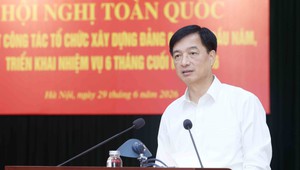 Trưởng Ban Tổ chức Trung ương Nguyễn Duy Ngọc: Công tác tổ chức xây dựng Đảng cần được tiếp cận với tư duy, tầm nhìn mới