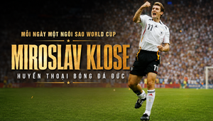Mỗi ngày một ngôi sao World Cup: Miroslav Klose