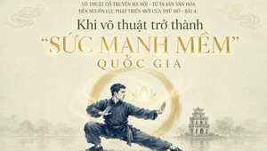 Võ thuật cổ truyền Hà Nội - Từ di sản văn hóa đến nguồn lực phát triển mới của Thủ đô: Bài 4 - Khi võ thuật trở thành "sức mạnh mềm" quốc gia