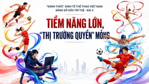 "Đánh thức" kinh tế thể thao bằng sở hữu trí tuệ - Bài 3: Tiềm năng lớn, "thị trường quyền" mỏng