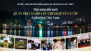 Một năm đổi mới quản trị văn hóa từ chính quyền 2 cấp ở phường Cửa Nam