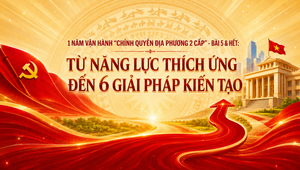 1 năm vận hành "chính quyền địa phương 2 cấp" - Bài 5 & Hết: Từ năng lực thích ứng đến 6 giải pháp kiến tạo