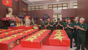 Phát hiện, quy tập được 256 bộ hài cốt liệt sĩ tại Công viên Lê Thị Riêng