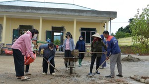 Mường Than - Lai Châu: Dựng lại mái trường sau lũ dữ, sẵn sàng đón trẻ vào năm học mới