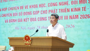 Thủ tướng chủ trì phiên họp chuyên đề về khoa học, công nghệ, đổi mới sáng tạo và chuyển đổi số đóng góp cho phát triển kinh tế - xã hội