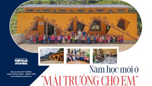 Năm học mới ở "Mái trường cho em"