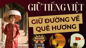 Giữ tiếng Việt, giữ đường về quê hương