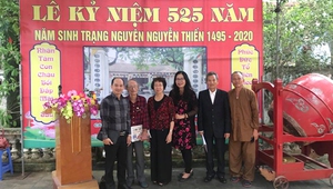 Đi tìm lai lịch dòng họ Nguyễn Du: Tổ quán của Đại thi hào Nguyễn Du ở Canh Hoạch