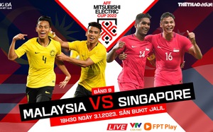 Nhận định bóng đá AFF Cup 2022 Malaysia vs Singapore: Ai giành vé đi tiếp?