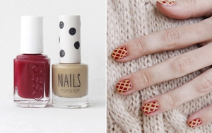 Lưu giữ mùa thu trên móng tay xinh