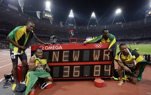 Usain Bolt hoàn tất cú hat-trick HCV