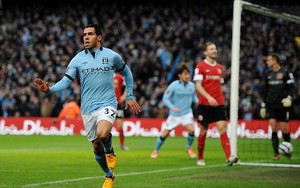 Man City 5-0 Barnsley: Man “xanh” đại thắng nhờ nguồn cảm hứng Tevez
