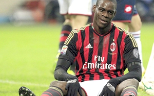 Milan không thắng trận thứ 5 liên tiếp: Đằng sau cái nhếch mép của Balotelli