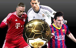 Đêm nay trao giải Quả bóng Vàng FIFA 2013: Tam hùng phân tranh
