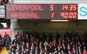 CHÙM ẢNH: Chiến thắng '5 sao' của Liverpool và cơn ác mộng của Arsenal