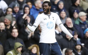 Tottenham - Everton 1-0: Adebayor tiếp tục tỏa sáng, Spurs bám sát Top 4