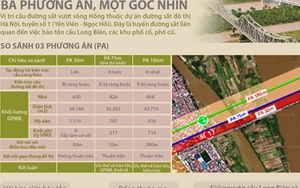 TIN ĐỒ HỌA: Xây dựng cầu đường sắt mới: Ba phương án, một góc nhìn