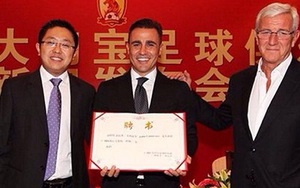 Cannavaro chính thức thay Lippi dẫn dắt Guangzhou Evergrande