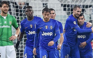 Loạt trận 21h00 vòng 11 Serie A: Juventus hủy diệt Parma 7-0