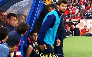 Không có chuyện Pique bị phạt trước Almeria?