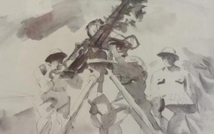 Xem ‘Ký họa thời chiến’ của Trần Huy Oánh